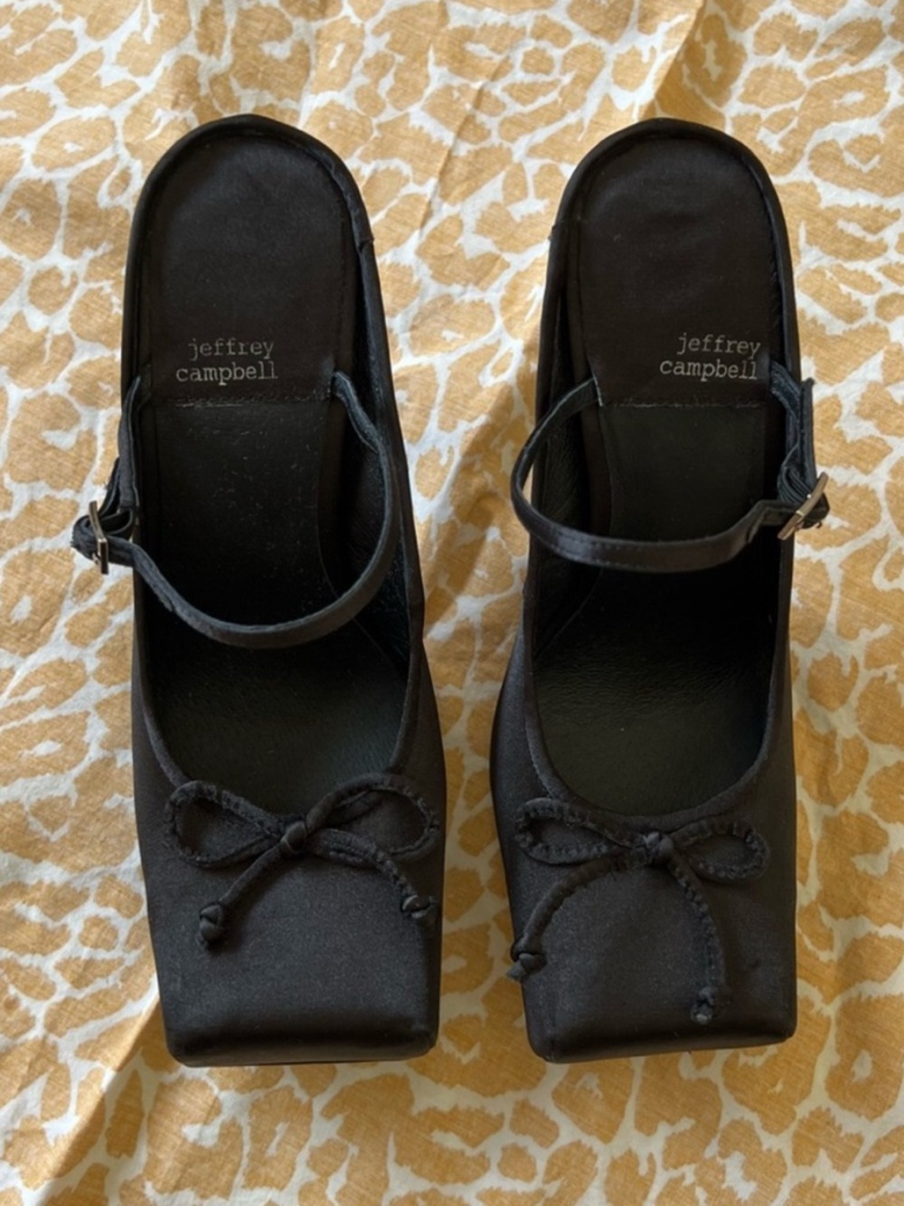 Jeffrey Campbell Square-Toe Heels NWOB - Picture 8 of 11